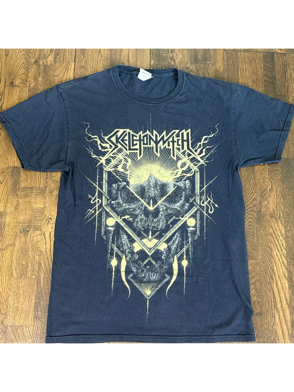 Vintage Skeletonwitch Metal Band T‑Shirt Medium Early Era Graphic Tee Rare